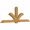 Ekena Millwork Redmond Rough Sawn Timber Gable Bracket, Western Red Cedar, 108"W x 40"H x 6"D x 6"F, 9/12 Pitch GBW108X40X0606RED00RWR - alternate 4